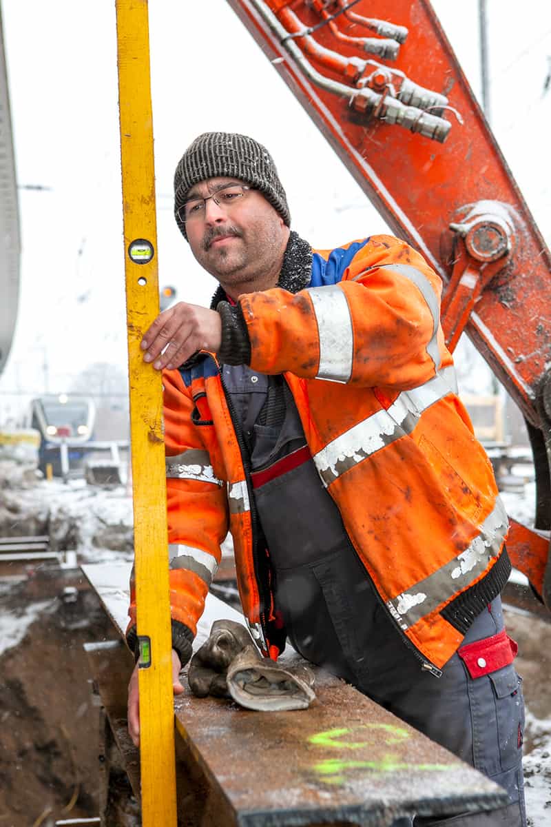 Bauarbeiten am Hauptbahnhof Münster